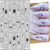 1PCS Black White Butterfly Laser Nail Stickers Nail Art Decoration Abstract Lines Bronzing Flowers Stickers For Nails