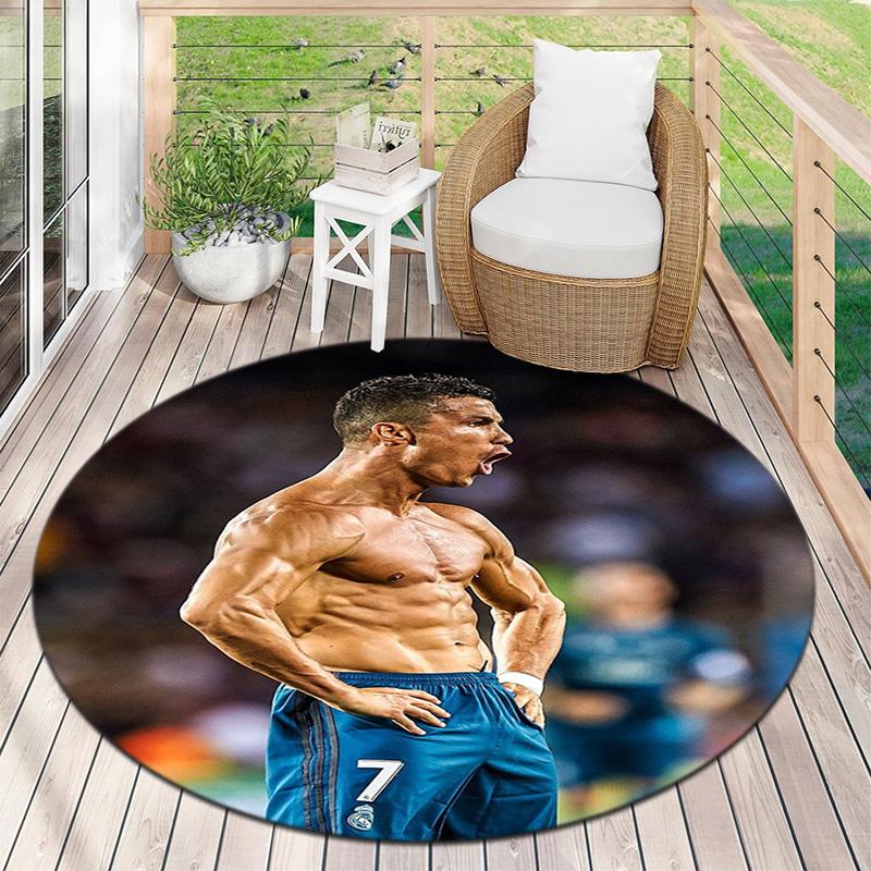 Cristiano Ronaldo Glory Carpet Living Room And Bedroom Mats Suitable For All Seasons Christmas Gifts Art Protective Pad