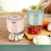 Mini Electric Garlic Mashing Machine, Wireless Electric Garlic Beating Machine, Garlic Pusher, Garlic Puree Machine and Garlic Press Machine