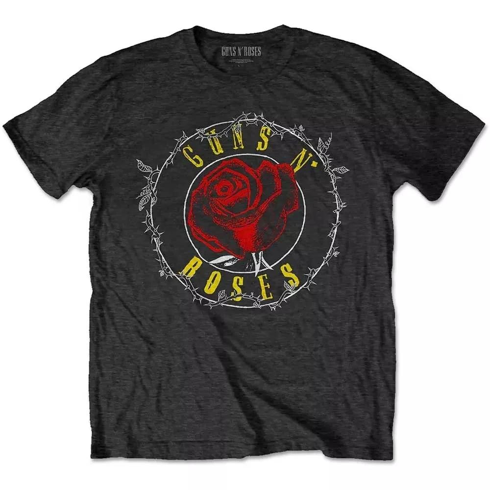 American Classic Hard Rock Band GUNS N' ROSES Graphic Print T-shirt Men Women Loose Casual Oversized Top Streetwear Fashion Summer New  Tee