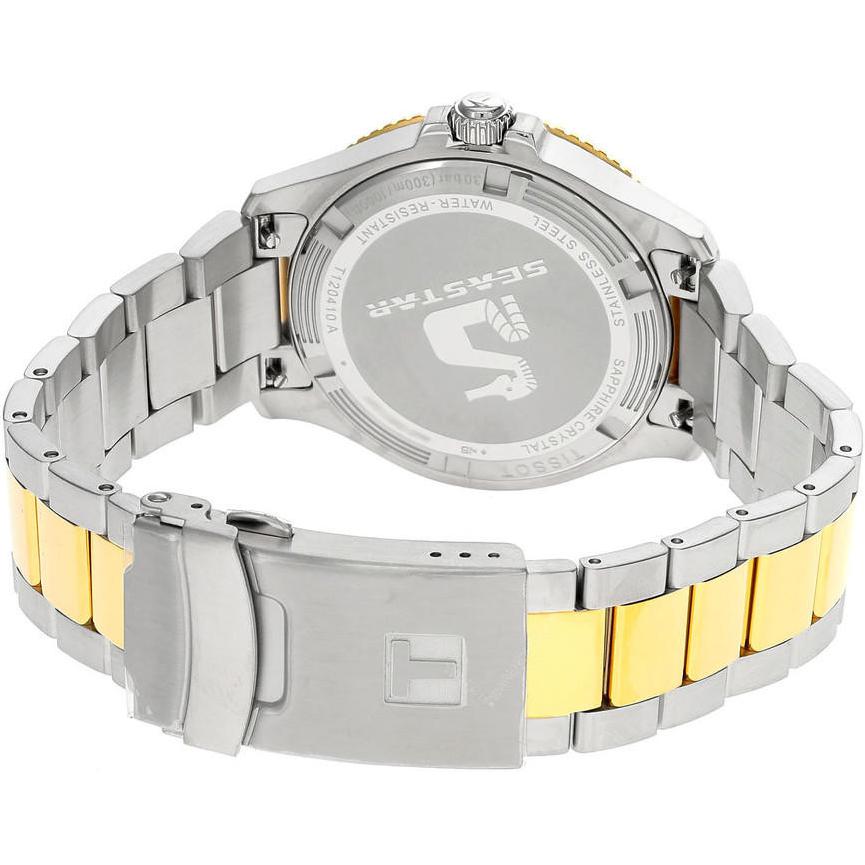 Tissot Starfish Collection Quartz Movement Men's Watches Watch 40mm Black Dial Stainless Steel Watchband T120.410.22.051.00