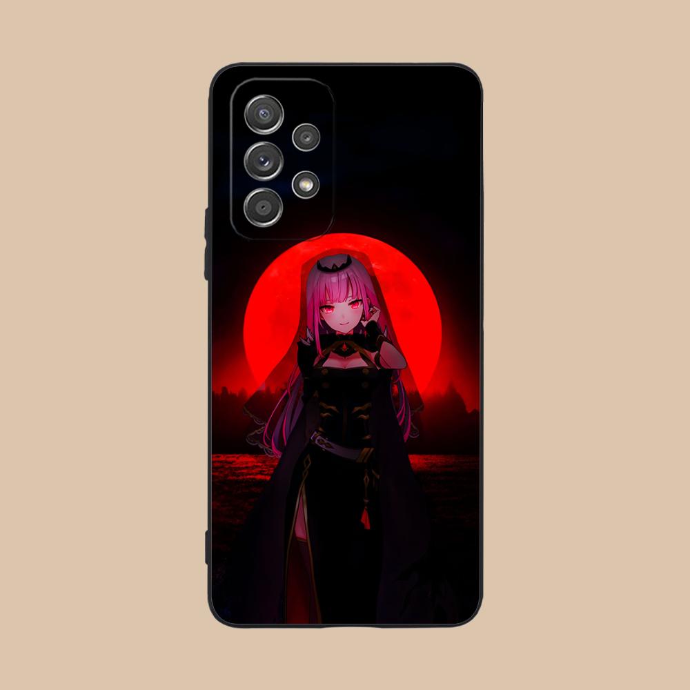 

Holo Mori Calliope Matte TPU Mobile Phone Case for Samsung Galaxy A56 55 54 53 52 51 36 35 34 23 16 15 5G Colorful Cover Galaxy A51 5G