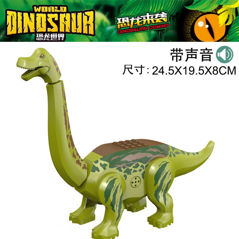 2025 Jurassic Dinosaurs World Park Spinosaurus Baryonyx Therizinosaurus Indominus Rex Building Blocks Bricks Kids Xmas Toys