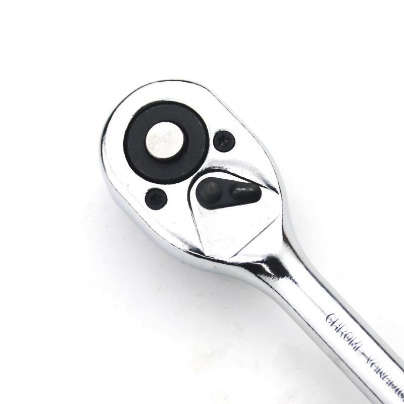 Set cheie clichet rapid reversibil (24 de dinti) – Mărimi 1/2", 3/8", 1/4" pentru Reparații Auto