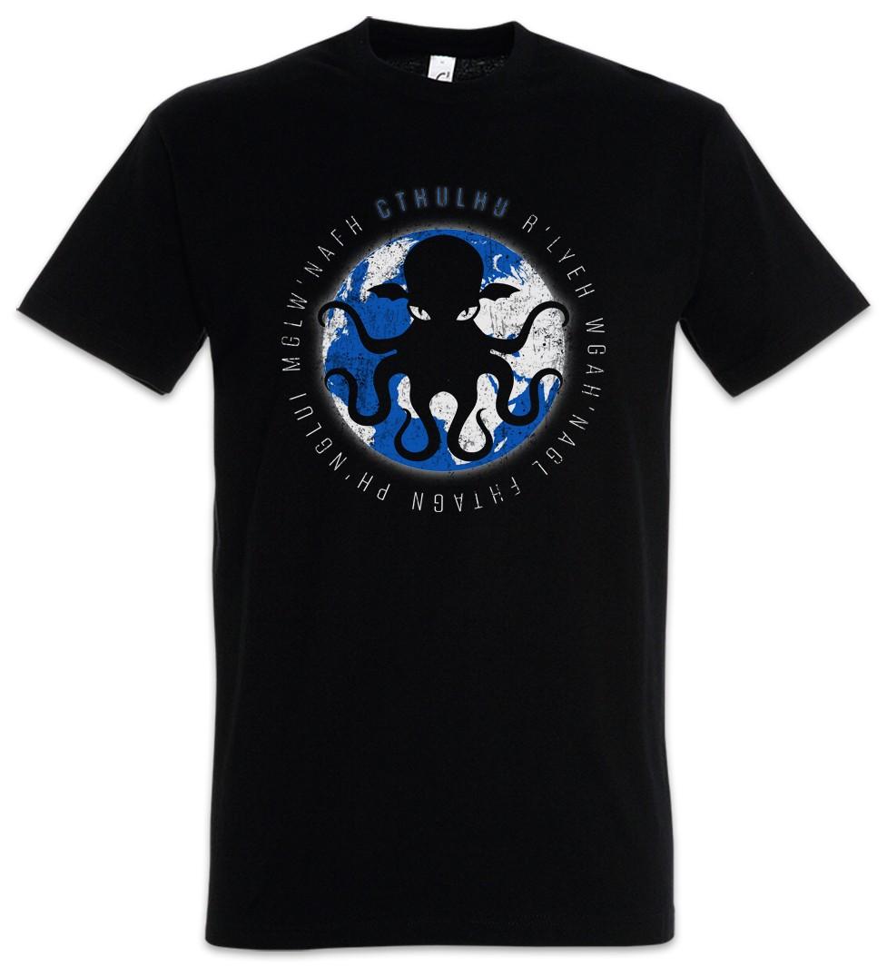 

Cthulhu XVIII Men s T-Shirt Mens Womens Tees Top Wars Horror Arkham H. P. Lovecraft Miskatonic S