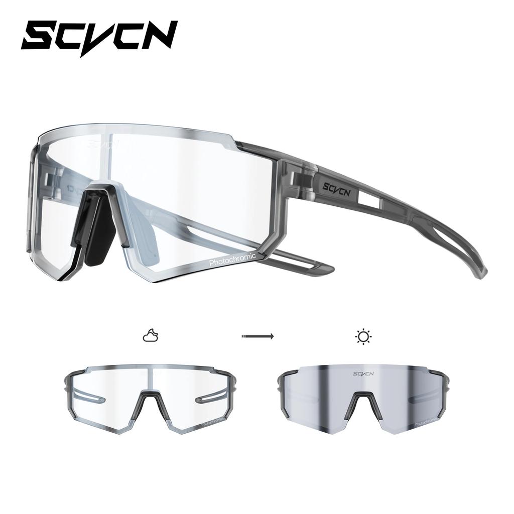 SCVCN Girls Sports Sunglasses Kids Cycling Glasses Photochromic UV400 Boys Baseball Outdoor Eyewear Running Hiking Sunglasses