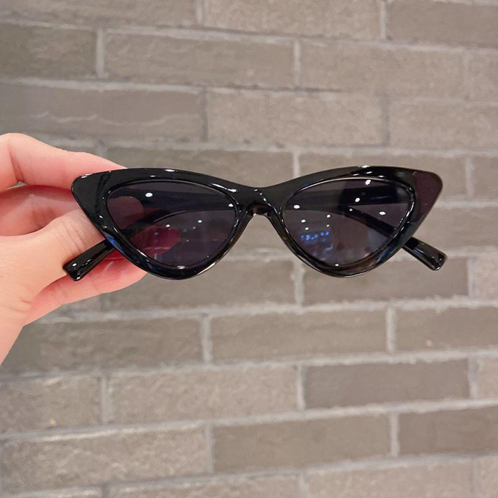 Trendy Cat Eye Triangle Sunglasses for Kids Children Fashionable Eyewear