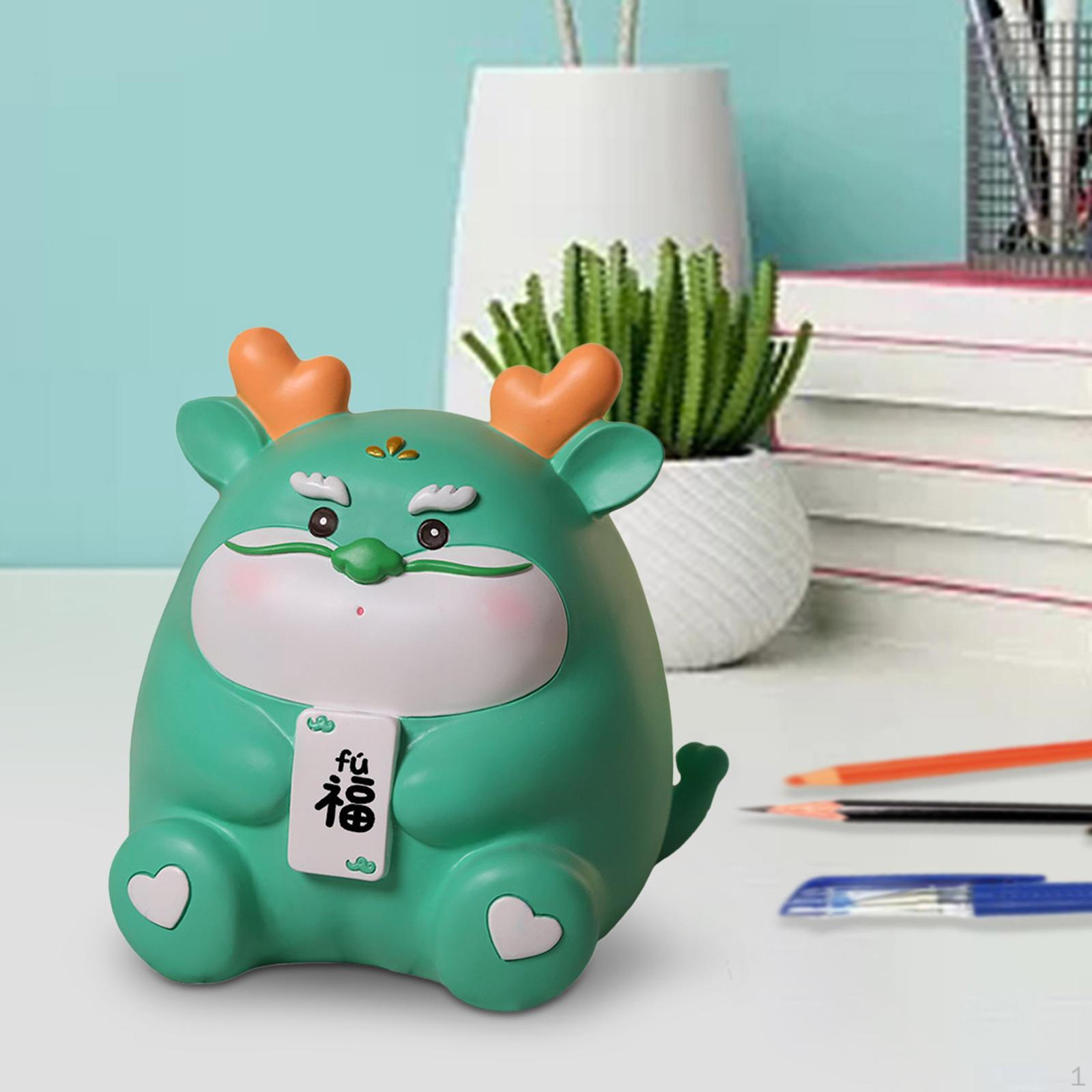 Фигурка-копилка Китайский Дракон - Ручная Работа, Декор для Дома