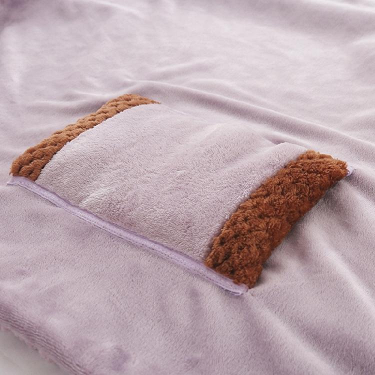 Fast Heating Polyester Mat Muilt Color Flannel Pad Thermostat USB Blanket