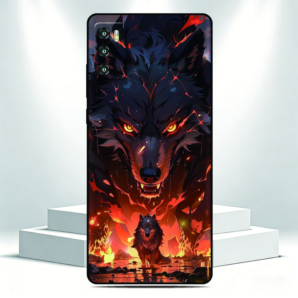 Μαλακή θήκη τηλεφώνου με σχέδιο Λύκου Για Doogee Note 56X 56 58 N55 N60 59 Pro Plus DIY Προσωποποιημένο Εξατομικευμένο Εικόνα Φωτογραφία Πίσω Κάλυμμα