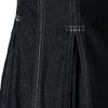 Francfranc Denier Full Black Apron, Black, Women's Apron,