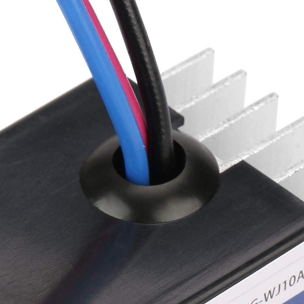 Universal DC 12V/24V Motor Controller Switch for Car Truck Fan Heater Control, Adjusting Speed of Automobile Fan Heater, Defroster, Fans, etc 10A