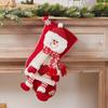 Christmas Sock Gift Bag Christmas Decorative Sock Christmas Eve Christmas Gift Children's Christmas Tree Pendant Candy Bag