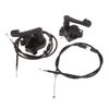 1Set Atv Quad Gashebel Daumensteuerung Montage mit Gaszug und Griffe für 50-250Cc
