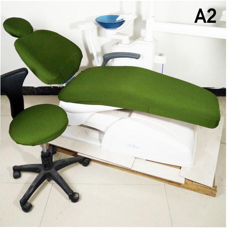 1 Satz Zahnarztstuhlbezug Einheit Stoff Sitz Elastischer Schutzbezug Zahnarztausrüstung Zahnarzt Zahnmedizin Labor