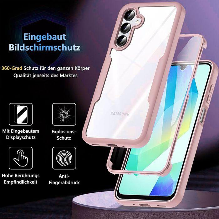 Coque de protection - BOOLING - Samsung Galaxy A26 5G - TPU Souple - PC Rigide - Rose