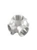 304 Stainless Steel Internal Threaded 3D Tee and Four/Five-Way Connector, DN25 Water Pipe Fittings