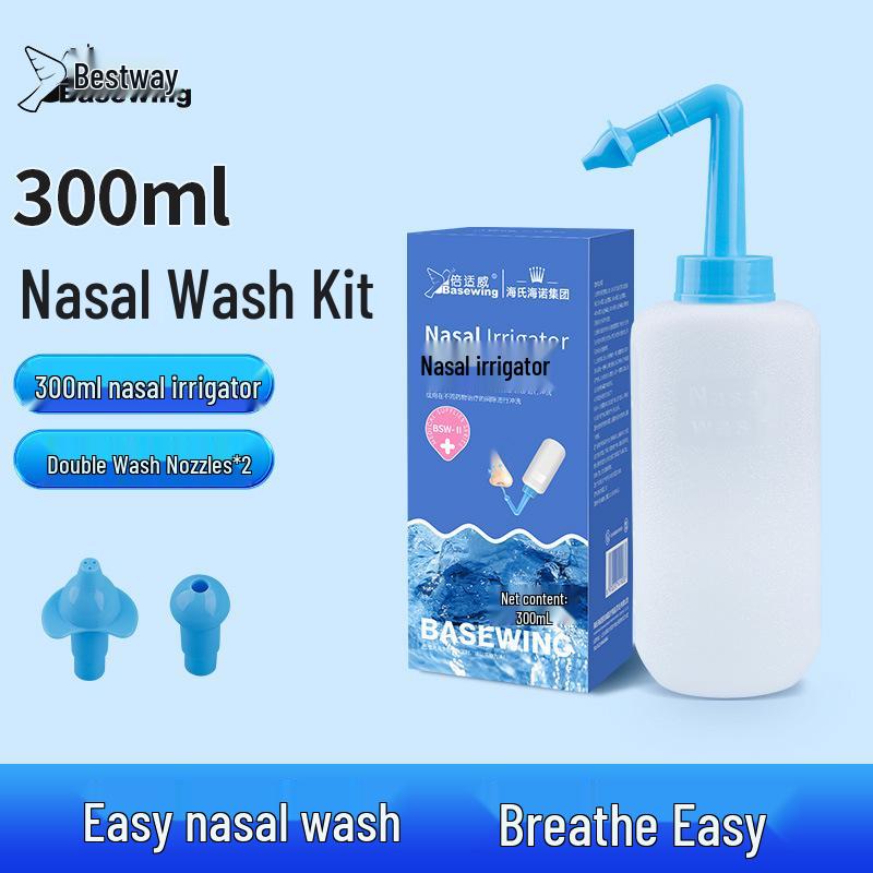 

Назальний іригатор великої місткості для дорослих і дітей - Ручне промивання та очищення