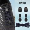 Buckle for Kids & Adults Elastic Laces for Sneakers No-Tie Shoe Lace Fastener Press Spring Lock Shoelace Running Shoes Fix Clips