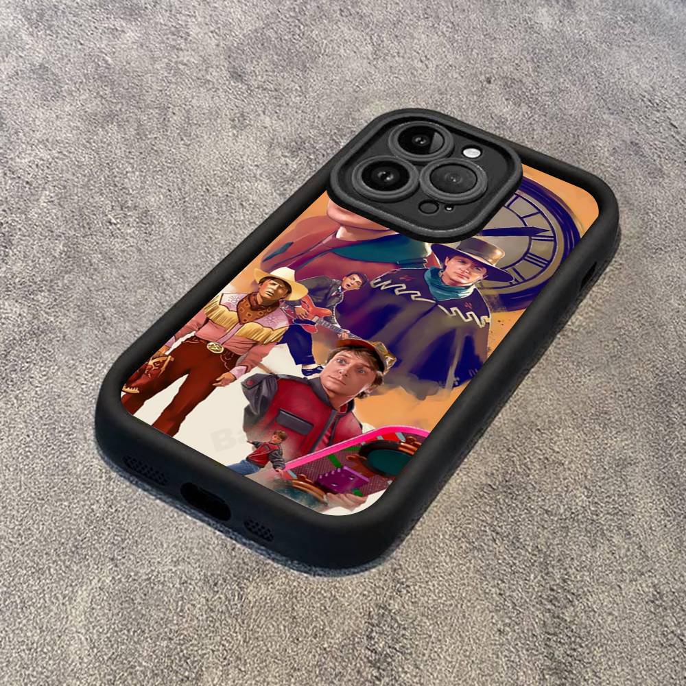 Movie Back To The Future Phone Case For IPhone 17 16 15 14 13 Pro Max Plus 12 11 Cover