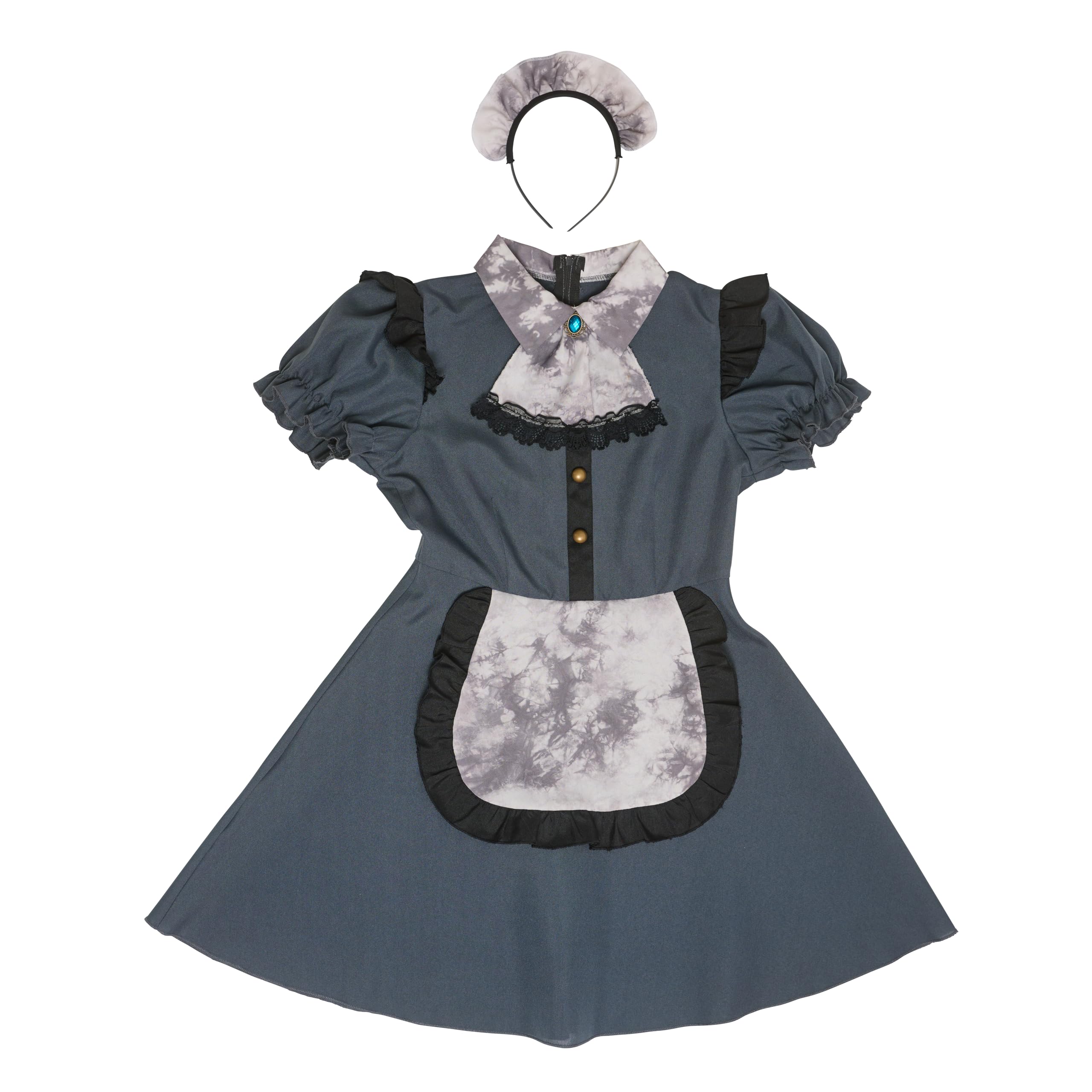 

Clearstone Косплей Хэллоуин Антикварная горничная Детский Юниор 150см Девочки Зеленый [Clearstone] COSCHU!