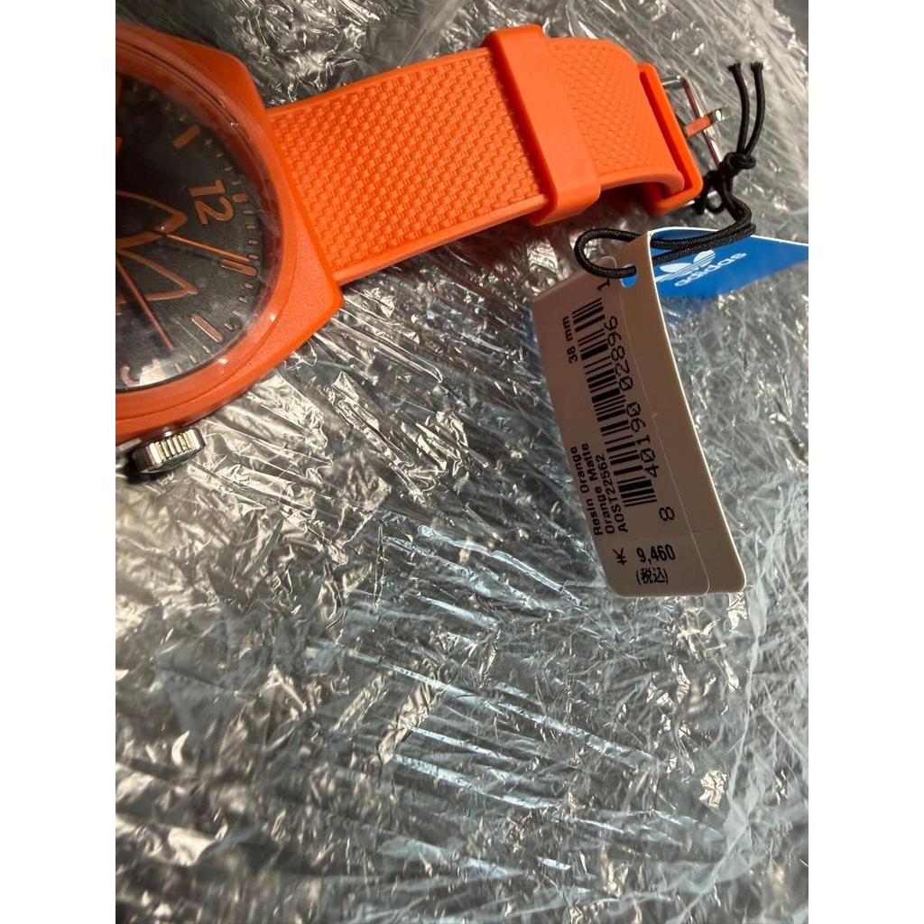 Used adidas watch orange