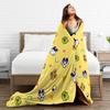 Kuchipatchis Mametchi Blanket Quality Soft  Throw Blanket Winter Travel Office Living Room Novelty Bedspread