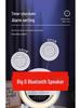 2024 G3401 Smart Bluetooth Speaker with Wireless Charging, Alarm Clock, and Atmosphere Night Light