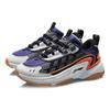 New LiNing Nebula Cushioning Anti Slip And Wear Resistant Low Top Sports Casual Shoes Men's White Blue Orange AGCR005-1