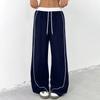 Women's Waterproof Quick Drying Paratrooper Pants, Wide Leg Pants, Solid Color Casual Sports Pants