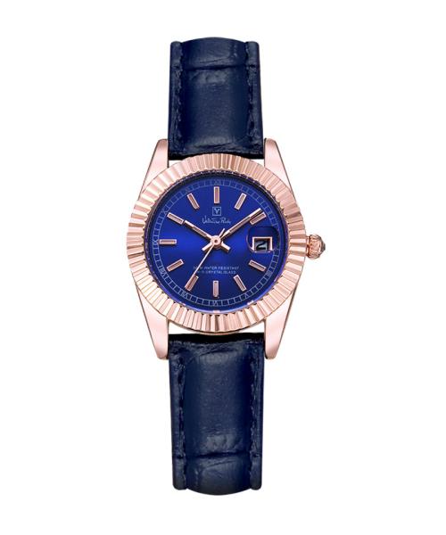 

[VALENTINO RUDY] VALENTINO RUDY Women s Leather Fashion Wristwatch VR202549A-BLBL FREE