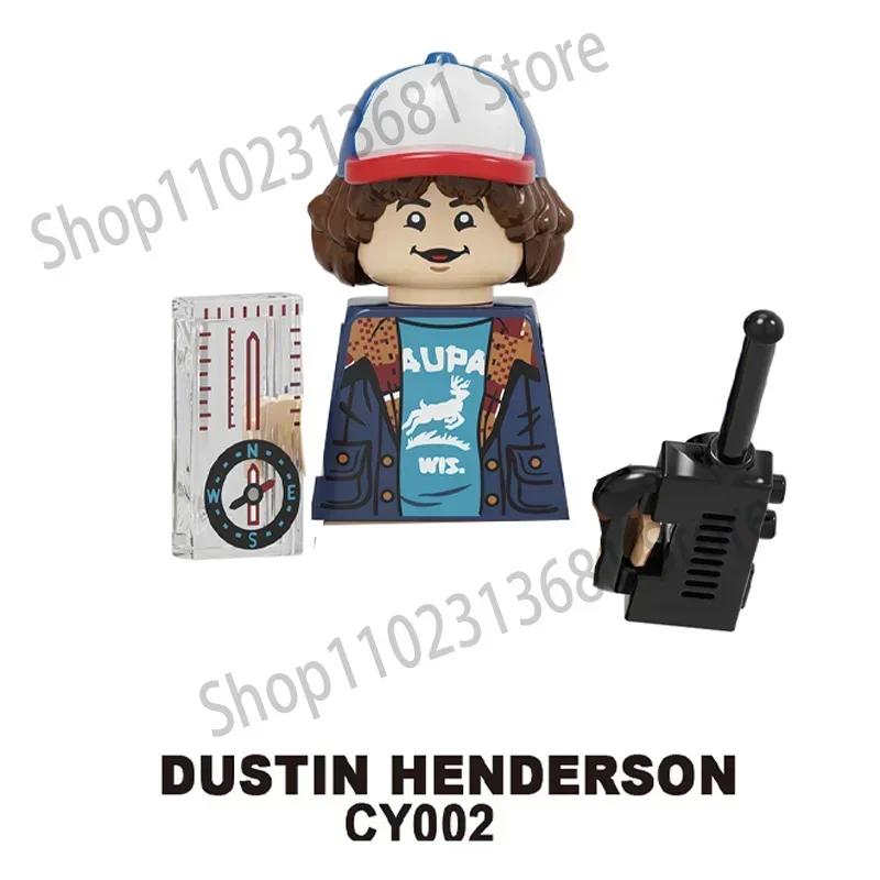 Schrecklicher Film Auf dem Kopf Dustin Mike Lucas Will Eleven Modellbausteine Erleuchten Actionfigur Bausteine Spielzeug für Kinder