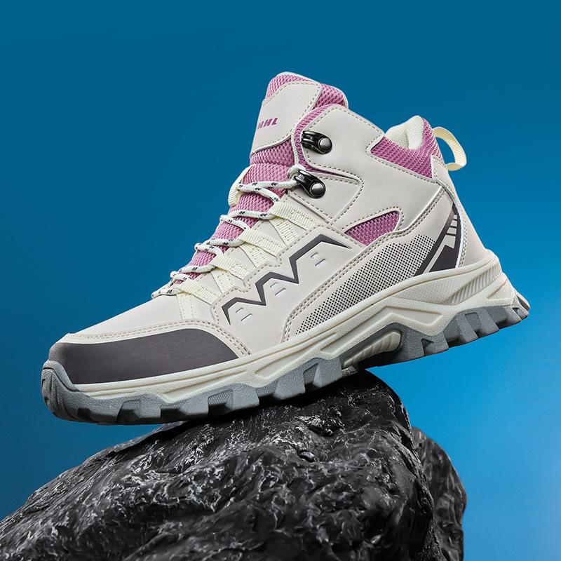 Outdoor Casual Hiking Shoes for Couples New Wear-resistant Autumn and Winter Models
