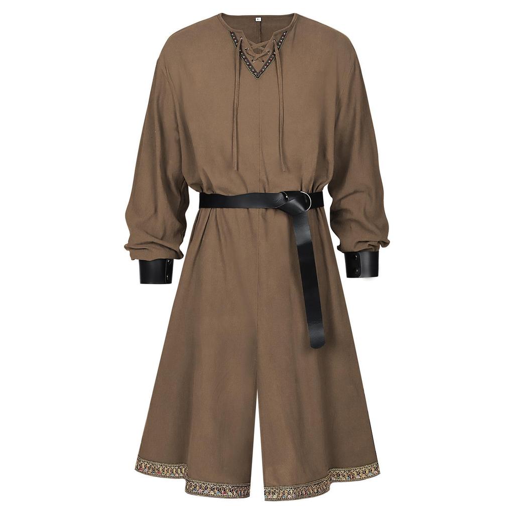Renaissance Knight Viking Pirate Tunic Costume