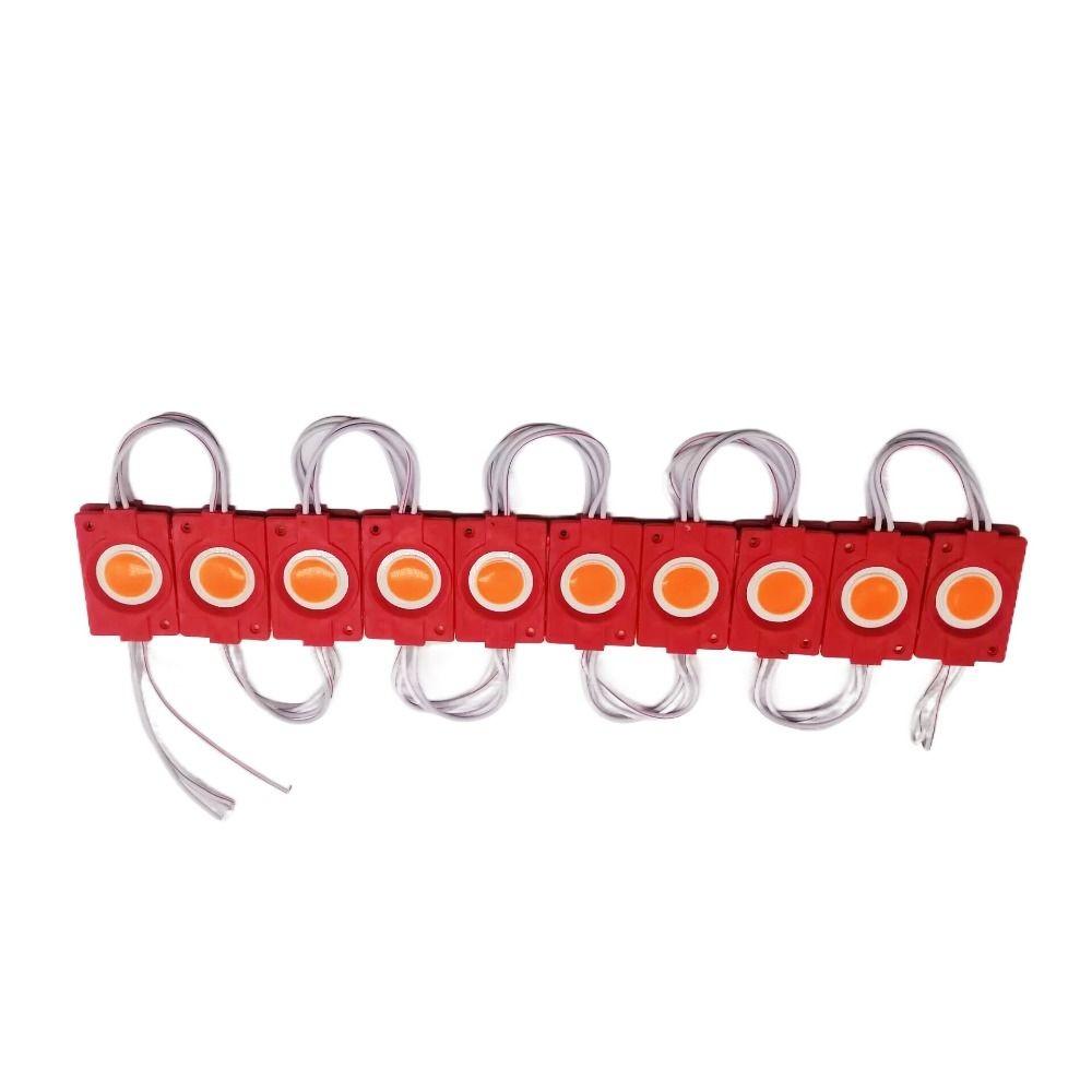 20pcs 12V 24V Led Module Luminous Waterproof COB Light White Red Green Blue Yellow Pink Super Bright Backlight Modules