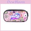 Unicorn Pencil Case Large Capacity Nylon Storage Bag For Students And Office Use