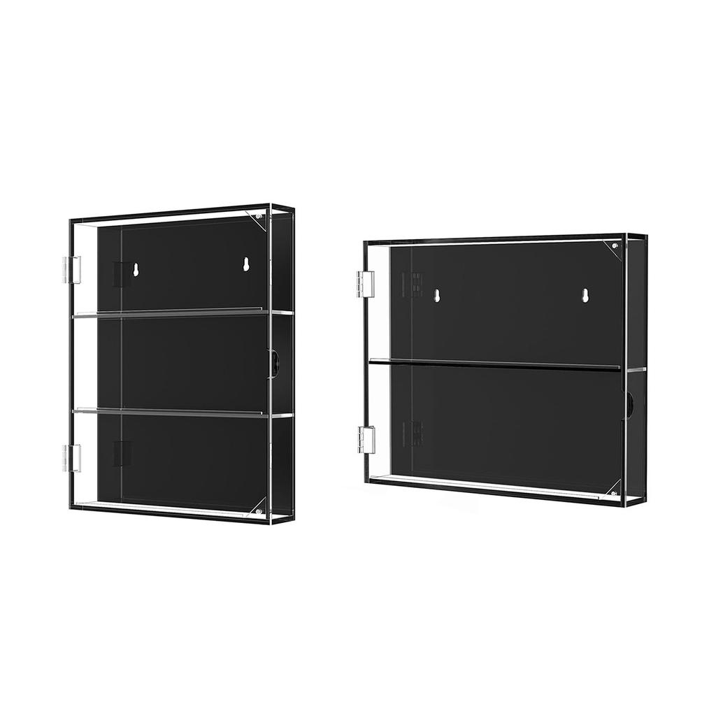 Acryl Sportkarten Vitrine Wandvitrine für Sammelsportkarten Zarter Acrylrahmen mit Glas