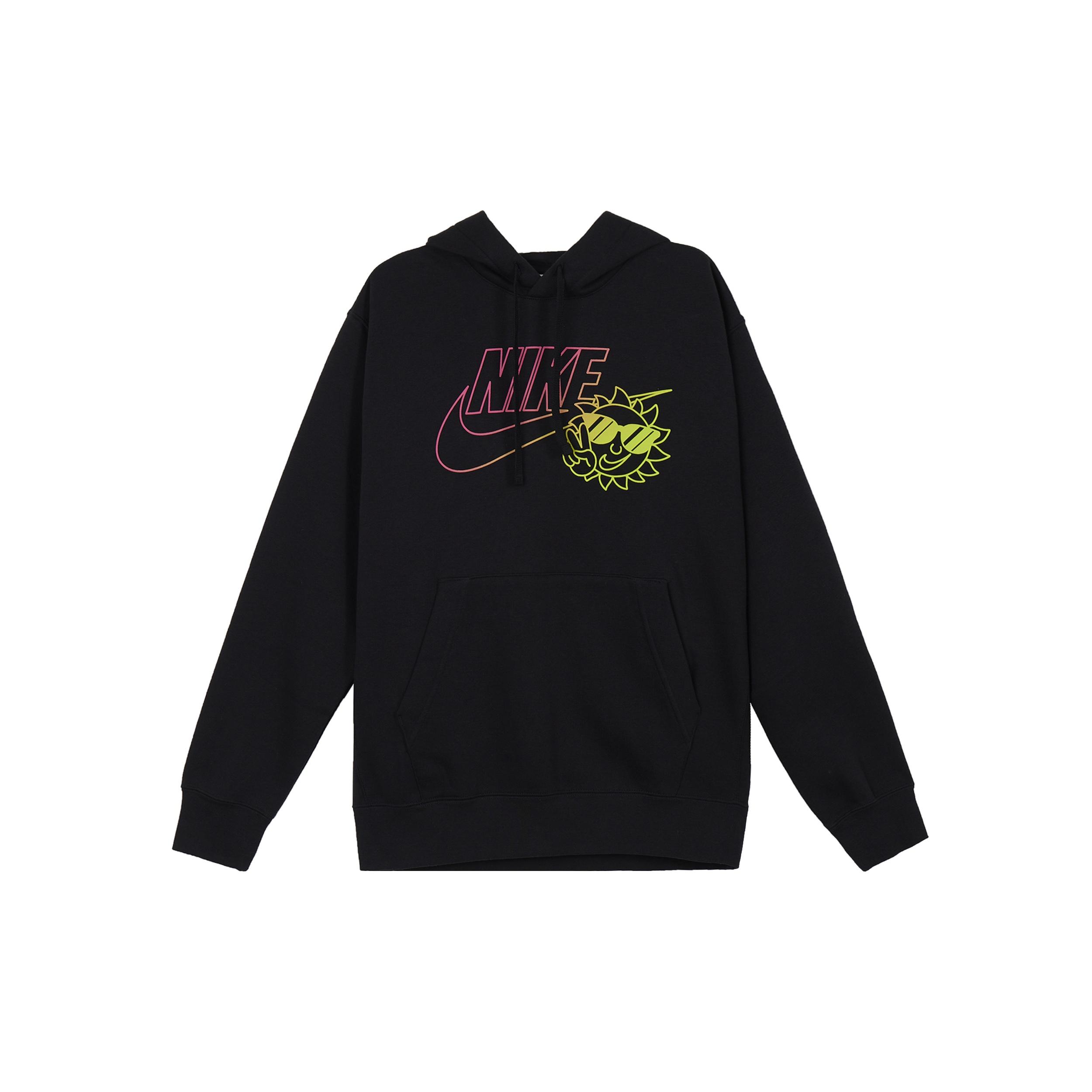 Nike Fleece Pullover Hoodie Black Men s DN5201-010 M