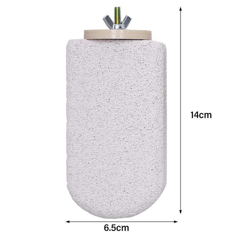 Creative Ice Cream Shaped Parrot Stand Pole Matte Finish Bird Platform with Tooth & Claw Grinding Stick Pet Supplies for Parrots