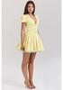 2026 Floral Puff Sleeve Summer Dress – Sweet French Style with Cinched Waist and A-line Skirt.