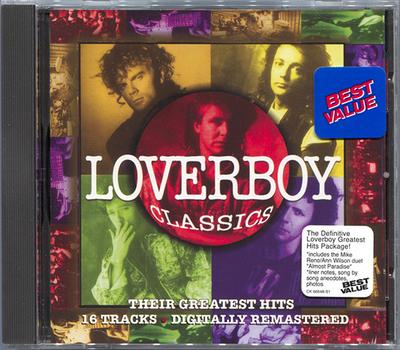 CD LOVERBOY - Classics - Their Greatest Hits CK66648 Legacy, Columbi 1994 US Rock Used