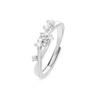 Popular Luminous Meteor Shower Star Couple Rings - Elegant Light Luxury Gift for Student Girlfriends