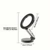 MagSafe Car Mount 360 Rotation & Strong Magnet Magnetic Phone Holder All-Metal Ultra Magnetic Fits iPhone