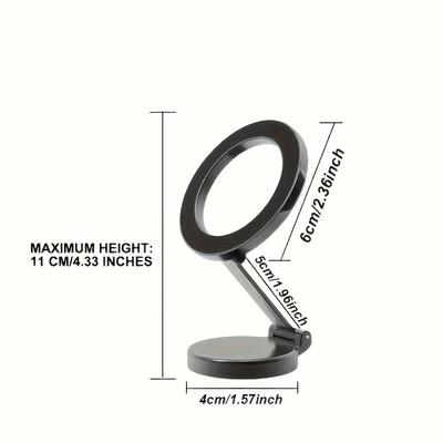 MagSafe Car Mount 360 Rotation & Strong Magnet Magnetic Phone Holder All-Metal Ultra Magnetic Fits iPhone