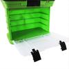 Portable Tool Chest With Locking Clip For Storing Tools And Small Parts Fishing Tackle Box 4 Layers Fishing Box Portable