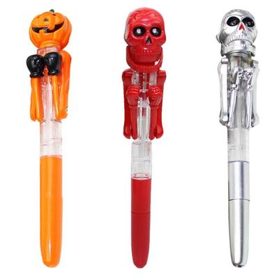 Trick Or Treat Halloween Ballpoint Pen Decompressed Pumpkin Boxing Pen Creative   Fesitival Gifts