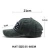 Spring And Summer Men'S And Women'S Outdoor Baseball Caps Number 42 Embroidered Washed Retro Sunshade Cap
