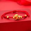Chinese Style Horse Year Bracelet 2026 2026 Horse Year Fortune Bracelet Lucky Pony Red Rope  Girls