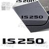 1Pcs 3D Chrome Metal Car AWD Letter Logo Fender side Rear Bumper Trunk Emblem Sticker For Lexus IS200 IS250 IS300 IS350 Decor