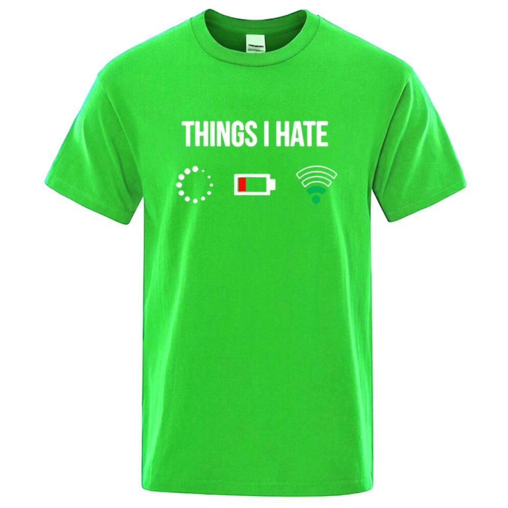 

Men s Summer High-quality Pure Cotton Fun Printed T-shirt, Soft and Breathable Round Neck Short Sleeved T-shirt, Casual Wear, Versatile Style XXL